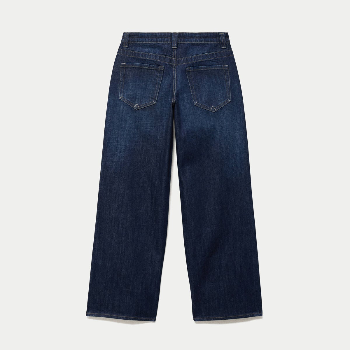Jean Max loose taille basse denim brut