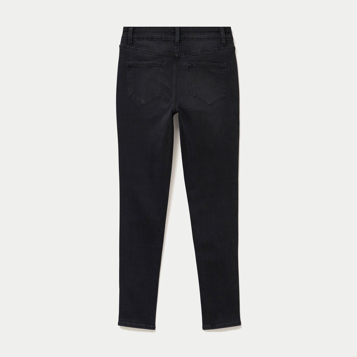 Jean Zoe skinny taille standard denim noir