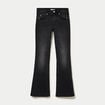 Jean Zoe bootcut taille basse denim noir