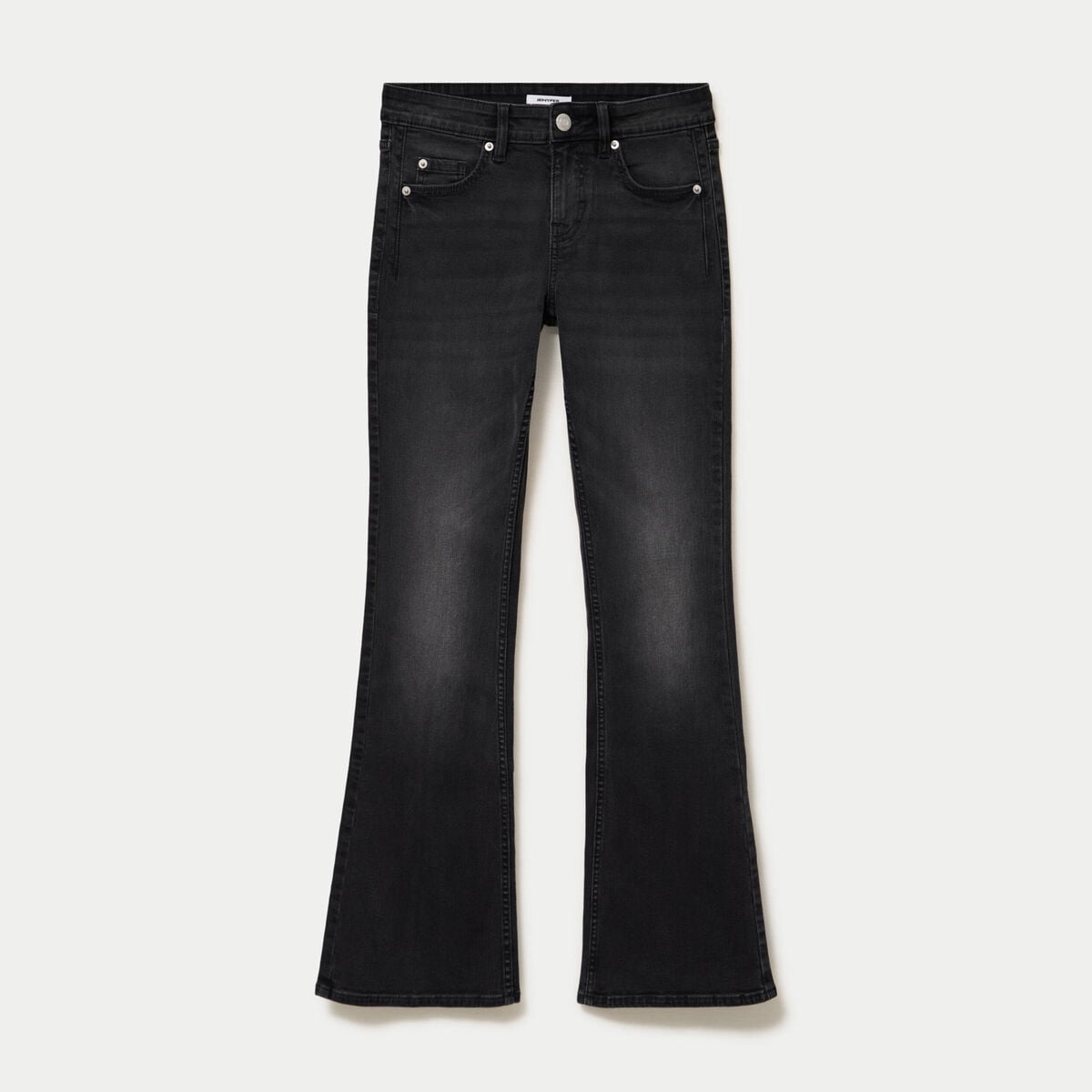 Jean Zoe bootcut taille basse denim noir