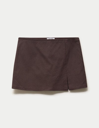 Jupe marron fonc&eacute;