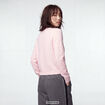 Pull col rond manches longues rose clair