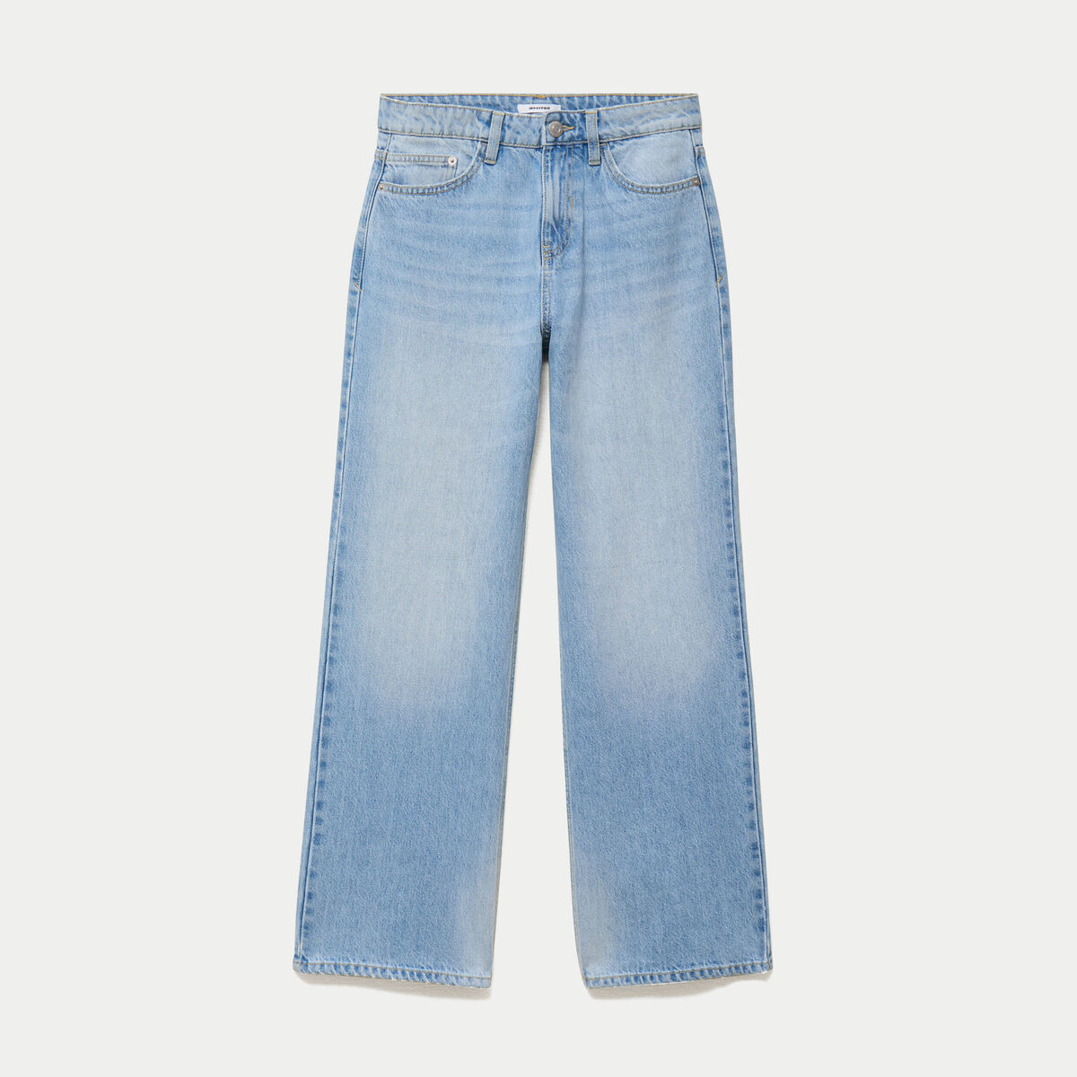 Jean Lenny wide leg standard denim triple stone