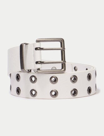 Ceinture large ecru