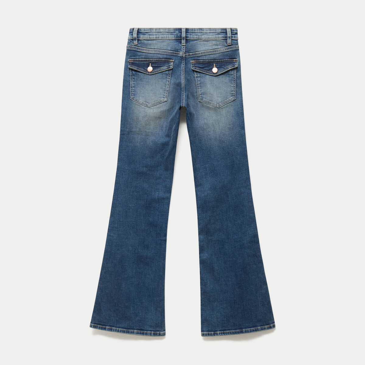 Jean Zoe bootcut taille basse denim dirty