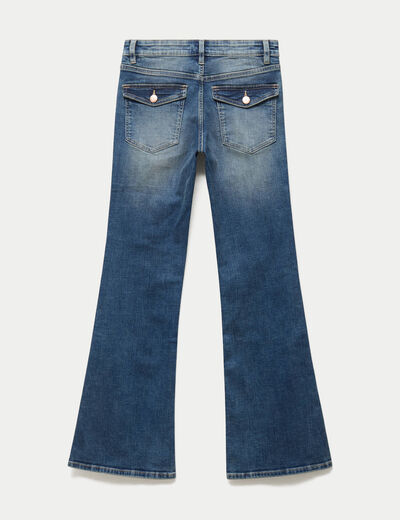 Jean Zoe bootcut taille basse denim dirty