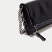 Sac avec cha&icirc;ne noir ado