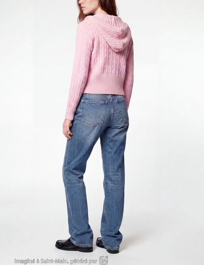 Jean Sam regular taille standard denim double stone
