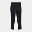 Jean skinny taille standard denim noir ado
