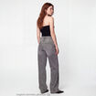 Jean Tom regular taille haute denim gris