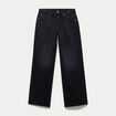 Jean Max loose taille basse denim noir