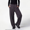 Jogging coupe ample taille standard gris