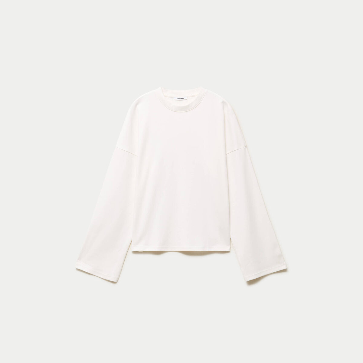 T-shirt manches longues ecru