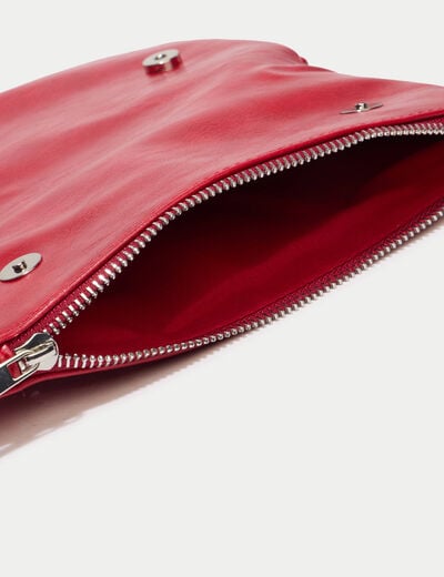 Sac avec cha&icirc;ne rouge ado