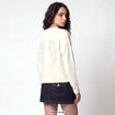 Pull manches longues blanc