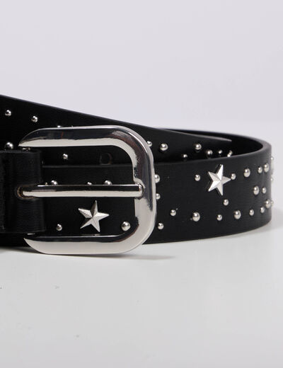 Ceinture fine noir