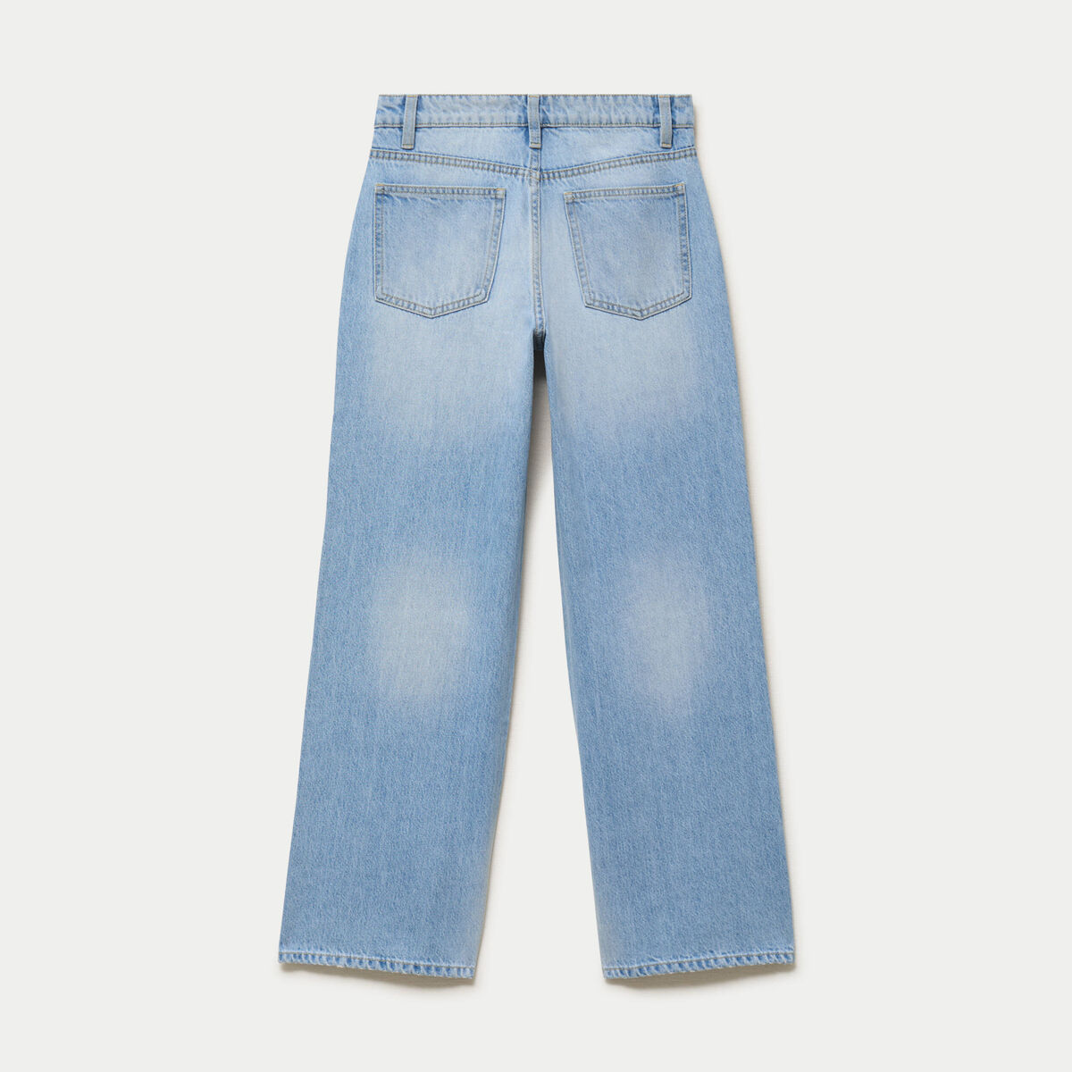 Jean Lenny wide leg standard denim triple stone