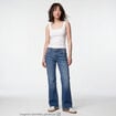 Jean Zoe bootcut taille basse denim double stone