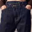 Jean Lenny wide leg taille standard denim brut