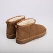 Chaussures aspect daim orange fonc&eacute;