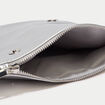 Sac avec cha&icirc;ne gris argent ado