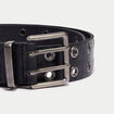 Ceinture large noir ado