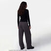 Jogging coupe ample taille standard gris