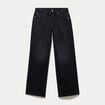 Jean Max loose taille basse denim noir