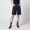 Bermuda large en jean 5 poches denim brut