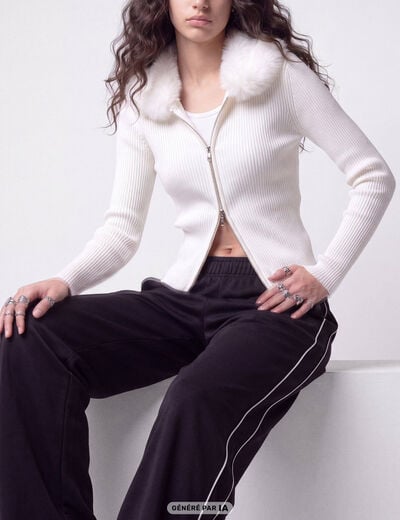 Jogging coupe ample taille standard noir