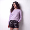 Pull col rond manches longues parme