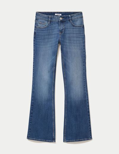 Jean Zoe bootcut taille basse denim double stone