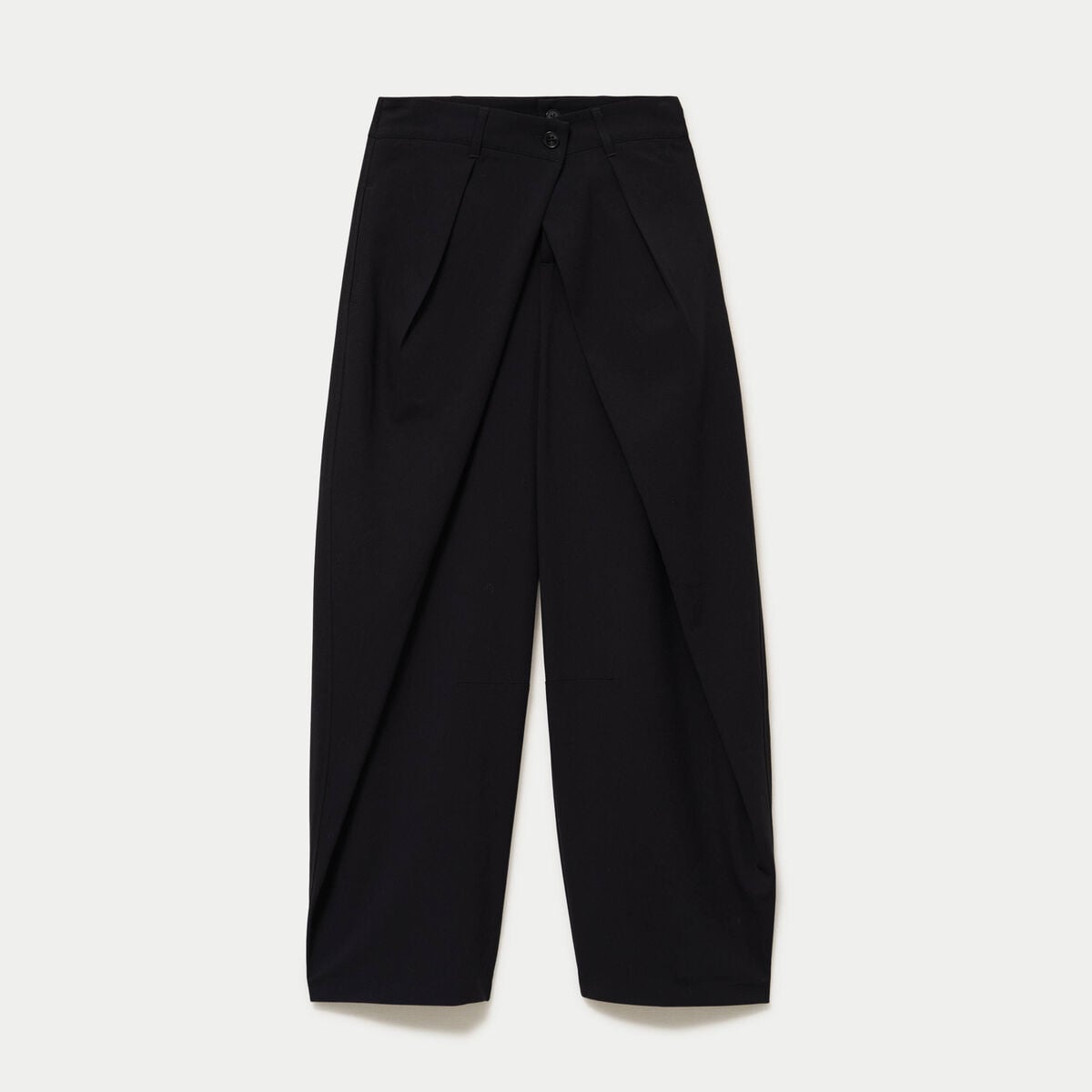 Pantalon coupe large noir