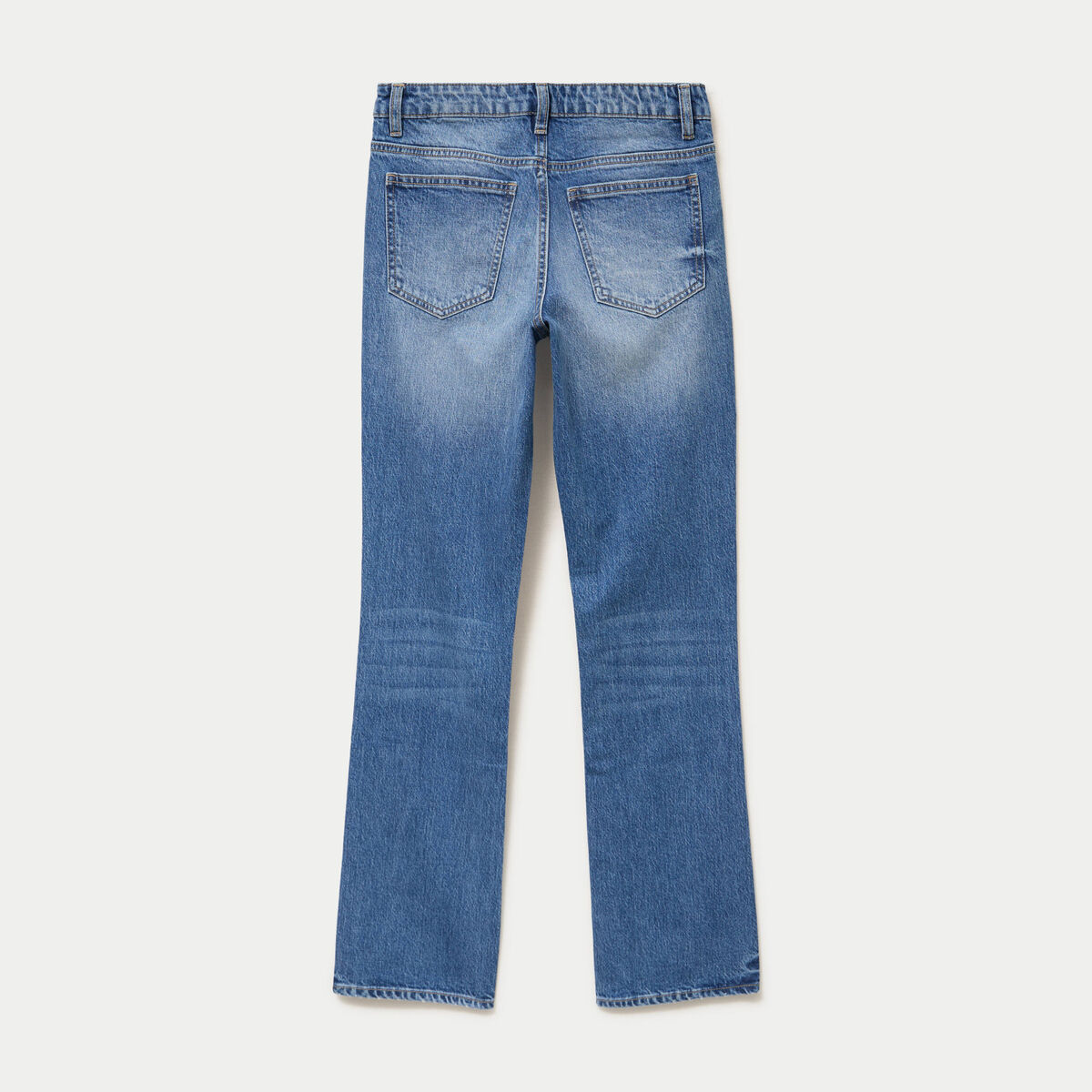 Jean regular taille standard denim double stone ado