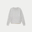 Pull manches longues gris clair