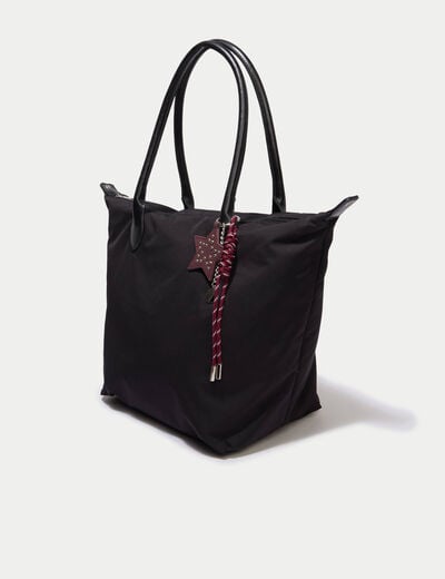 Sac port&eacute; &eacute;paule noir
