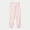 Jogging bas resserr&eacute; taille standard rose clair ado