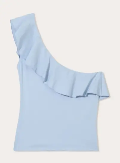 débardeur asymétrique