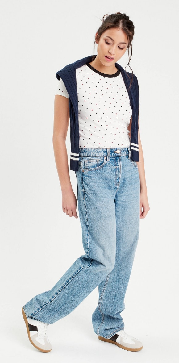 jeans droit