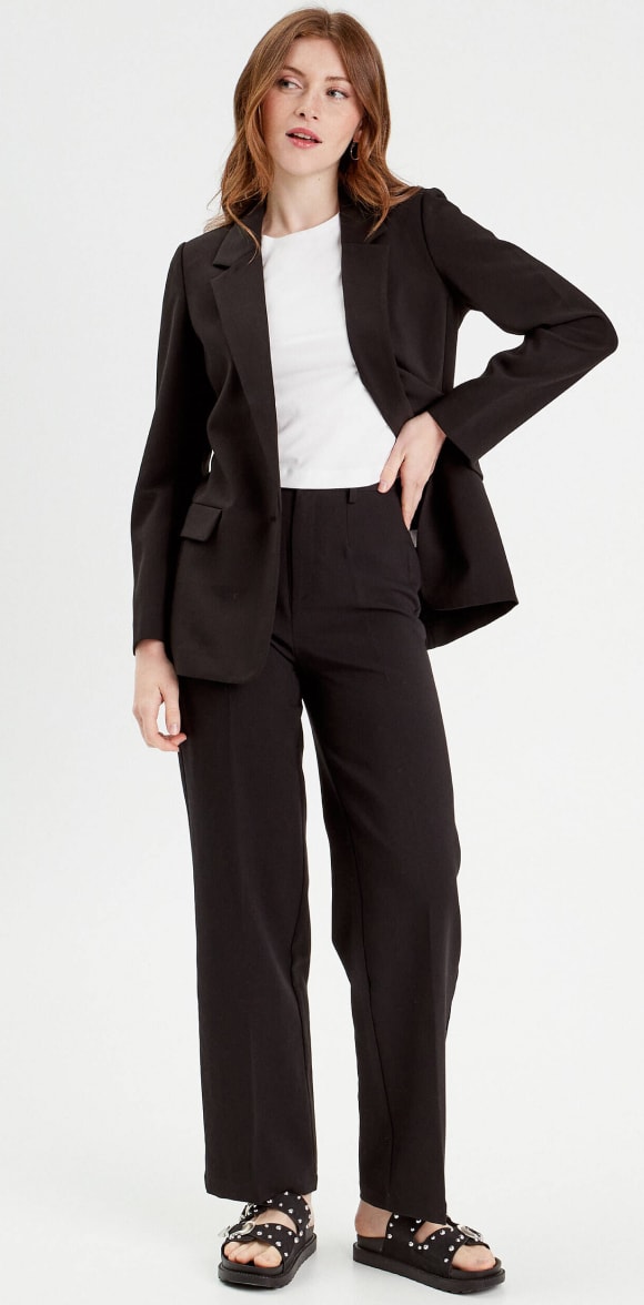 pantalons large noir
