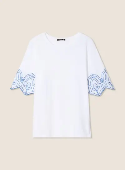 t-shirt brodé