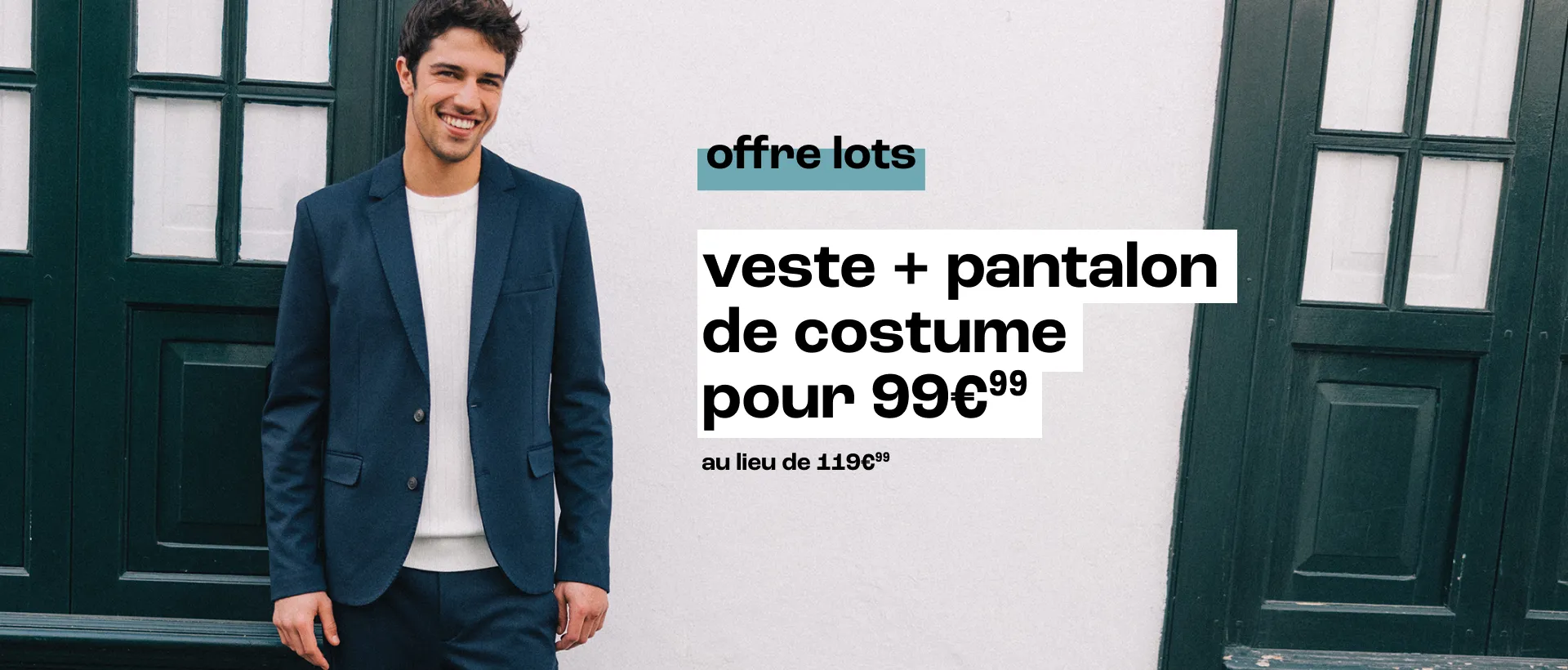 offre lot costume