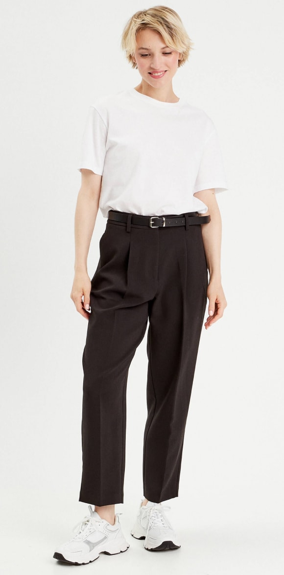 pantalons balloon noir
