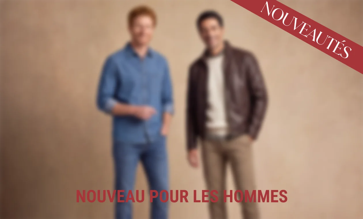 Nouveau pour les hommes