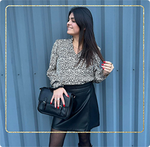 Blouse manches longues noir
