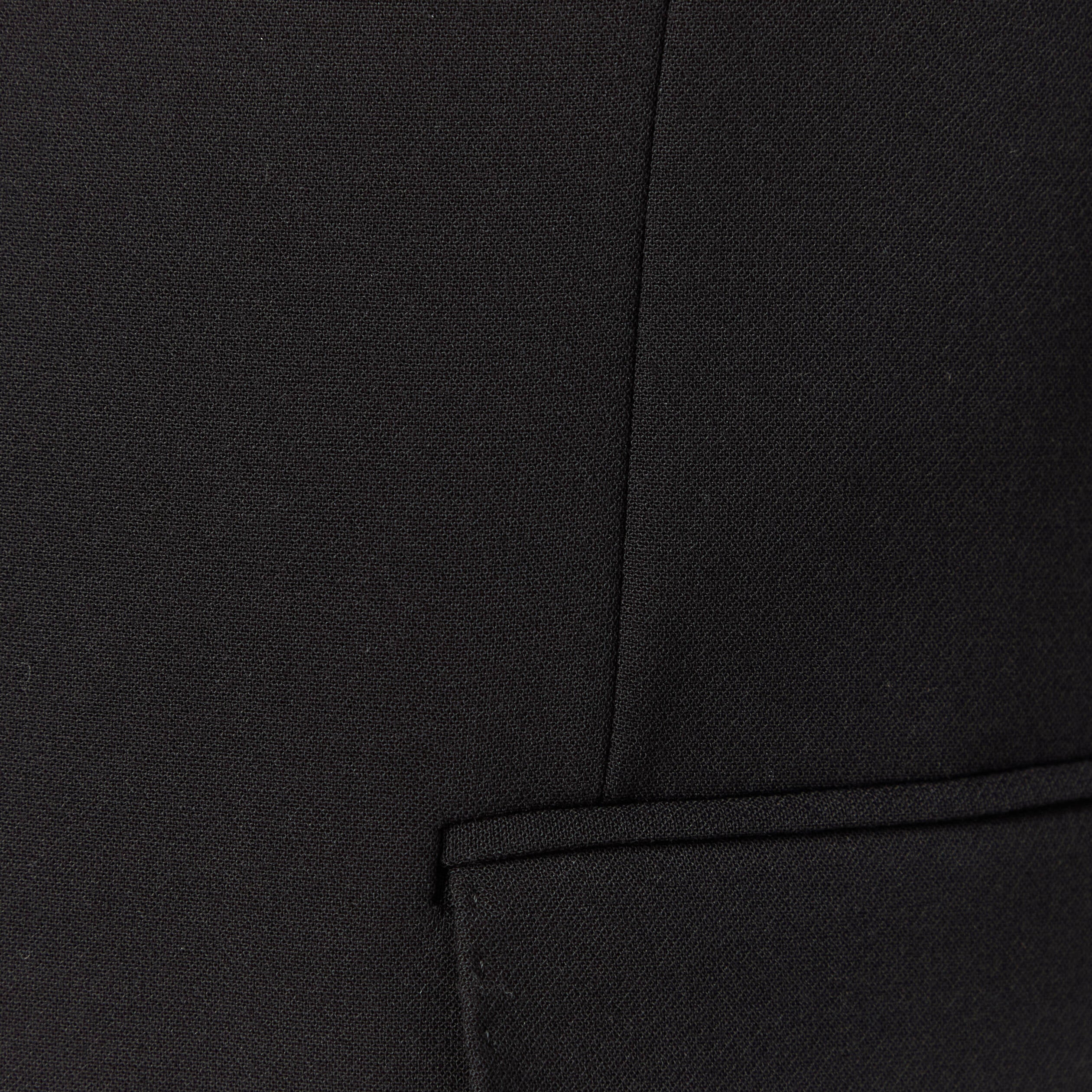Blazer manches longues col tailleur noir homme