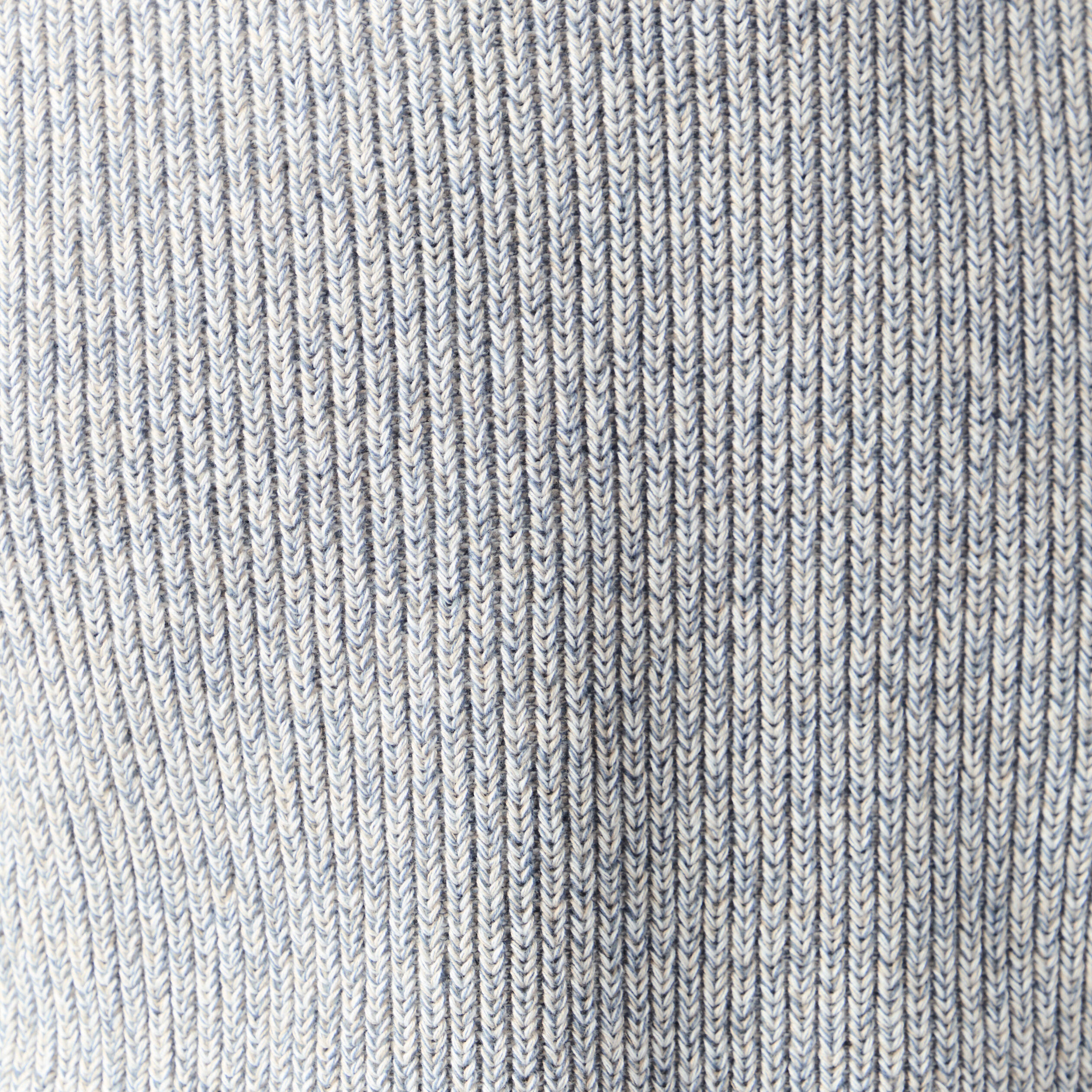 Pull manches longues bleu gris homme