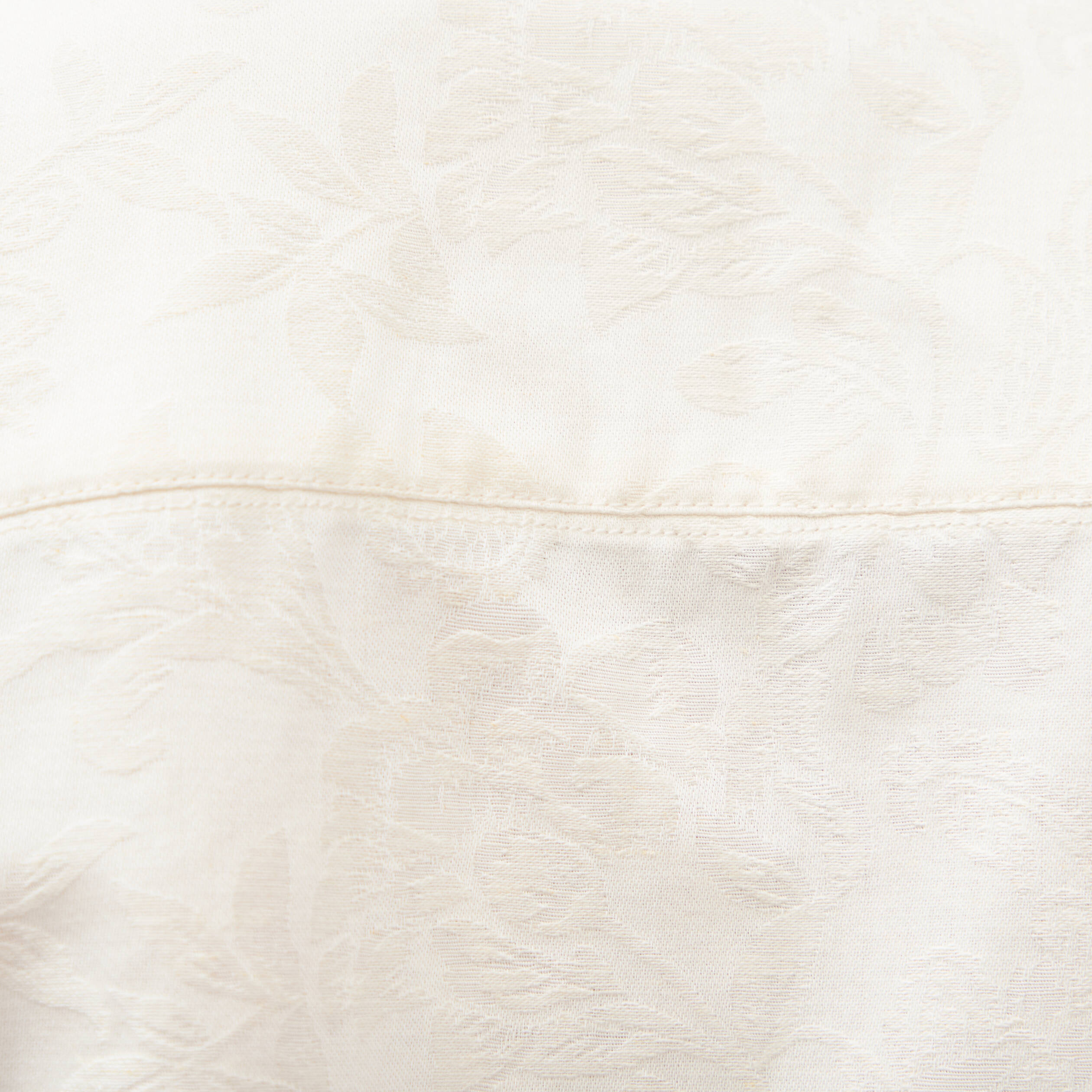 Chemise boyfriend manches courtes ecru homme