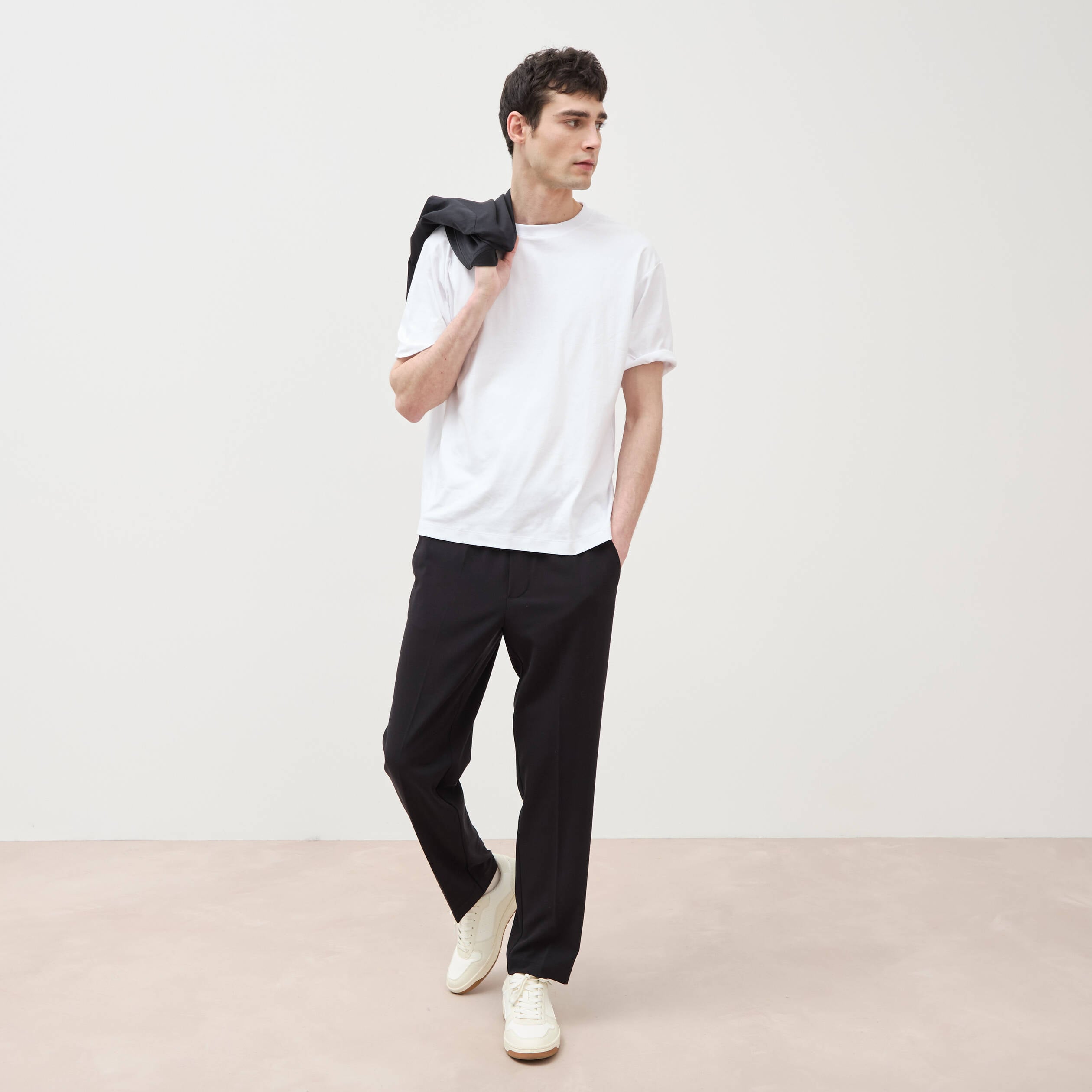 Pantalon noir homme