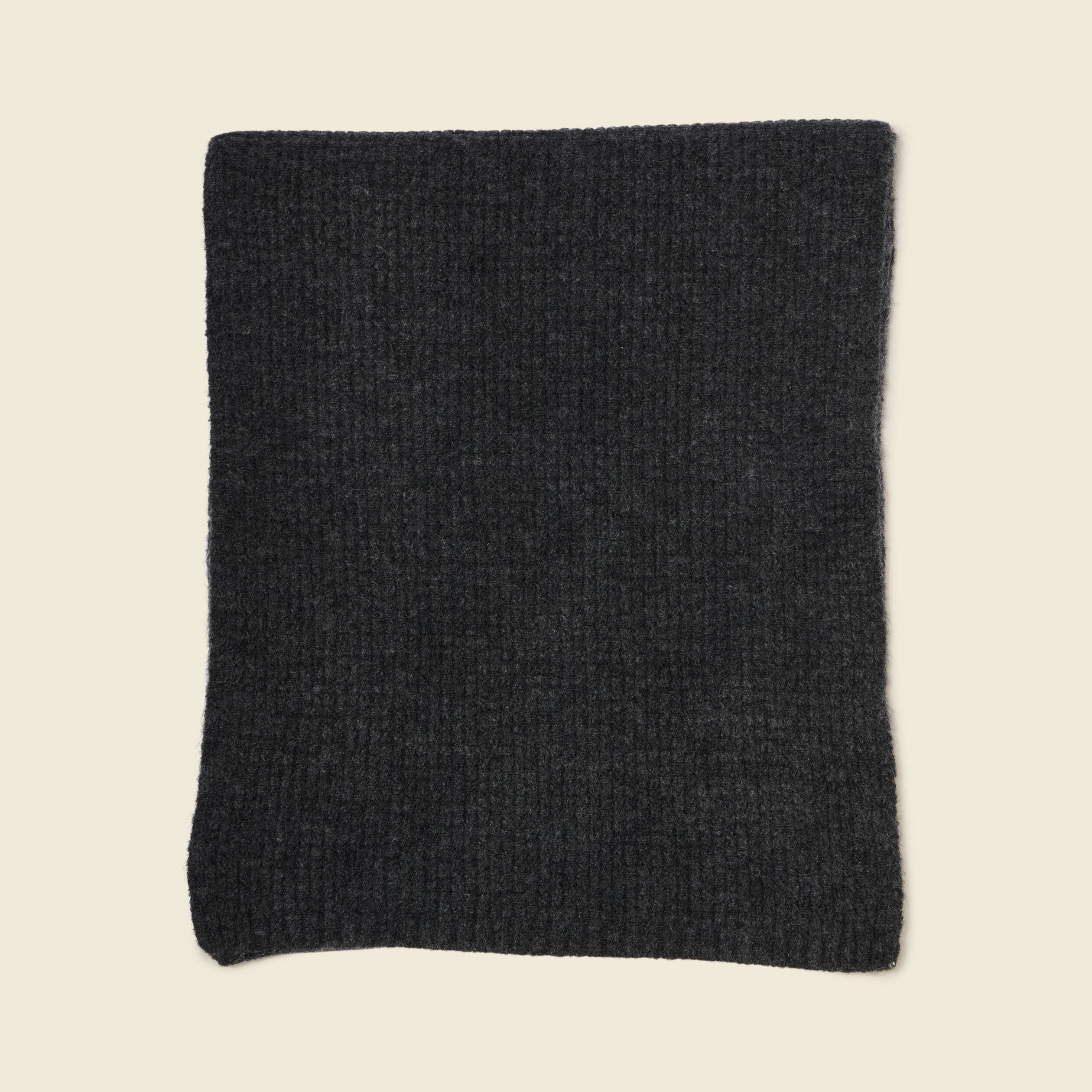 &Eacute;charpe en maille gris fonc&eacute; homme